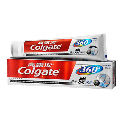 360度清洁无碳牙膏